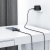 MFI kabeļa kabelis iPhone USB - zibens 2,4A 1,8 m melns