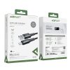 MFI kabeļa kabelis iPhone USB - zibens 2,4A 1,2 m melns