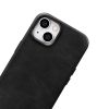 Ādas korpuss iphone 14 magnētiskais no magSafe eļļas vaska premium ādas korpuss melns