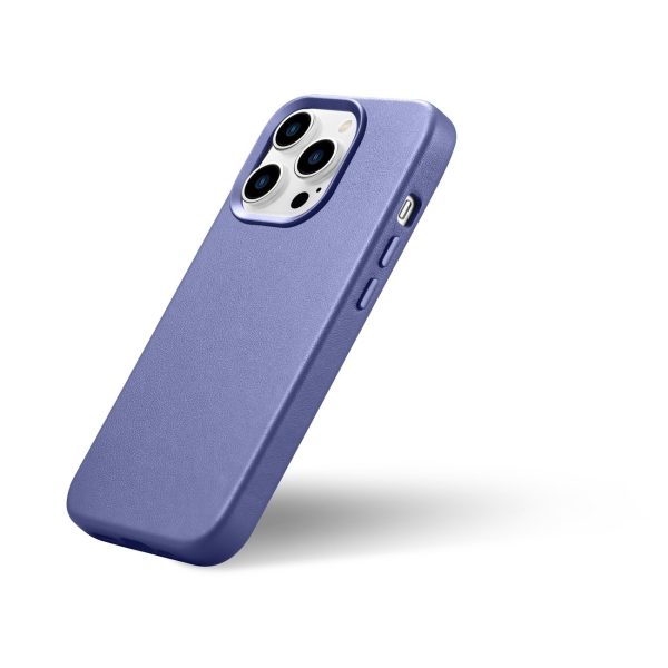 Pārklājiet korpusu, kas izgatavota no dabiskas ādas iPhone 14
