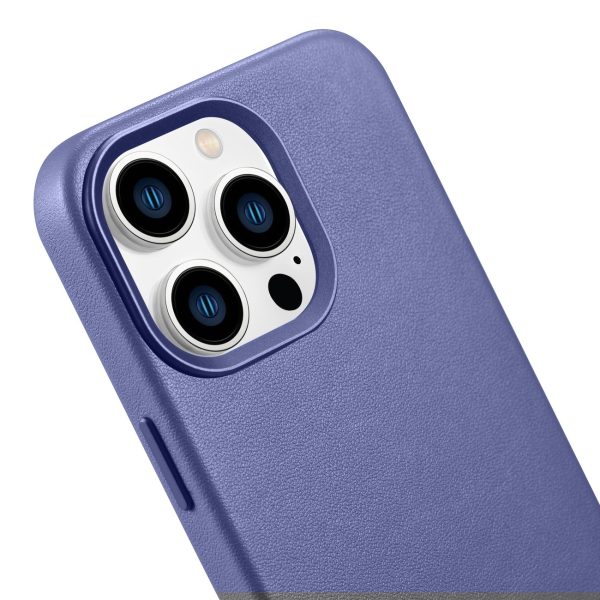 Pārklājiet korpusu, kas izgatavota no dabiskas ādas iPhone 14