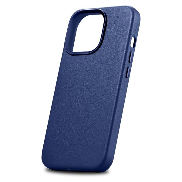 Pārklājiet lietu, kas izgatavota no dabiskas ādas iPhone 14