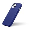IPhone 14 magnētiskās ādas korpuss ar magsafe litchi premium ādas korpusa flotes zilu