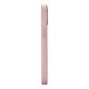 Ādas korpuss iphone 14 magnētiskais no magsafe litchi premium ādas korpusa rozā