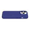 Ādas korpuss iPhone 14 Pro Max Magnetic no MagSafe Litchi Premium ādas korpuss Navy Blue
