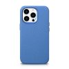 Ādas korpuss iPhone 14 Pro Max Magnetic no Magsafe Litchi premium ādas korpuss zils