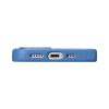 Ādas korpuss iPhone 14 Pro Max Magnetic no Magsafe Litchi premium ādas korpuss zils