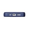 Ādas korpuss iPhone 14 Pro Max ar magnētisko atloku magsafe ce premium ādas zilu