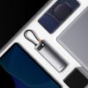 8in1 centrmezgla adapteris Starjoy USB-C USB-C PD 3X USB-A HDMI RJ-45 SD TF GREY
