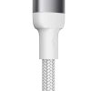 Kabelis USB -C kabelis - zibens ar LED 20W A10 sēriju 1,2 m balts
