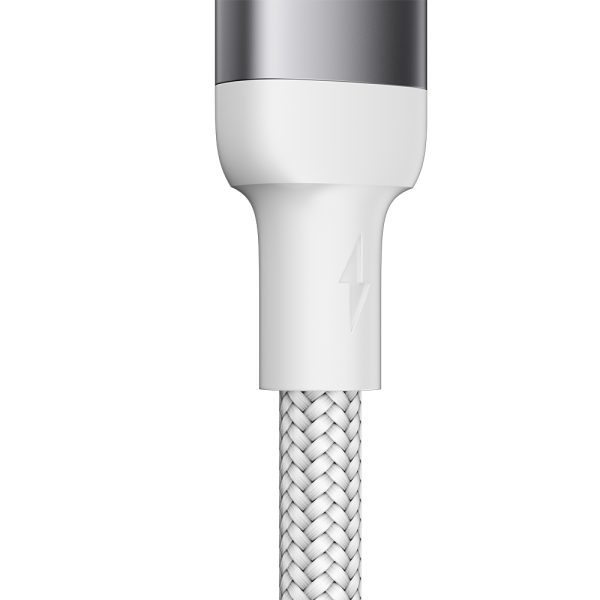 Kabelis USB -C kabelis - zibens ar LED 20W A10 sēriju 1,2 m balts