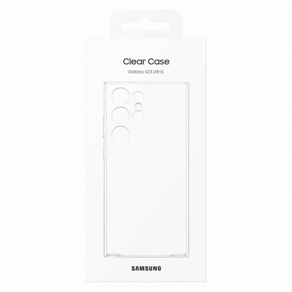 Galaxy S23 Ultra Gel Cover Clear Cover caurspīdīgs vāks
