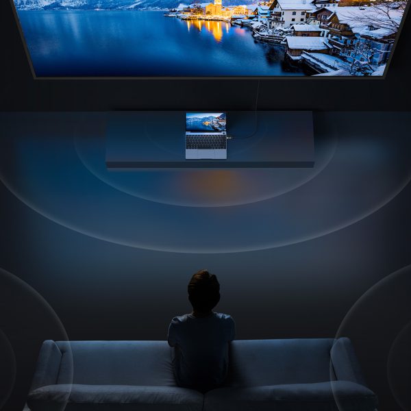 Augstas izšķirtspējas sērijas DisplayPort 8K 60Hz 2M melnais kabelis