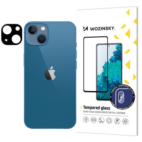 9h rūdīts stikls kamerai iPhone 15 pilna kameras stikls melns