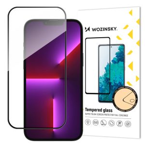 Rūdīts stikls visā ekrānā ar iPhone 15 Pro Max Black Frame