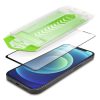 9h rūdīts stikls ar montāžas rāmi iPhone 14 Pro premium stikla melnā krāsā