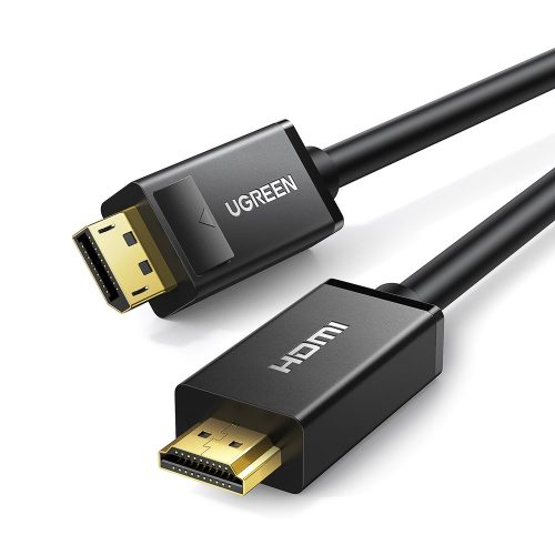 DisplayPort kabeļa kabelis - HDMI 4K HDR 3d 3m melns