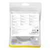 LAN RJ45 Ethernet ātrgaitas kaķis.8 40Gbps 1m melns kabelis