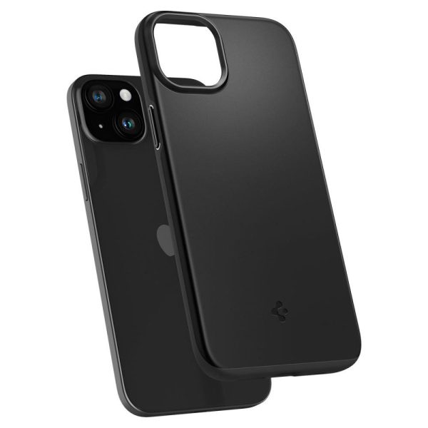 Aizsardzības korpuss iPhone 15 plānai melnai krāsai