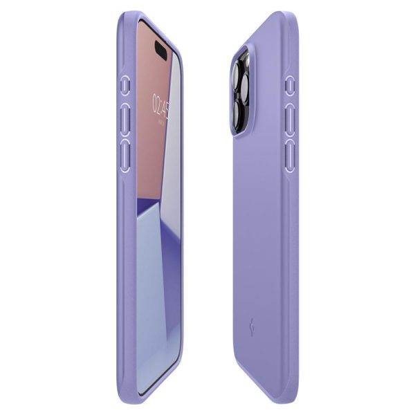 Aizsardzības korpuss iPhone 15 Pro Max Thin Fit Purple