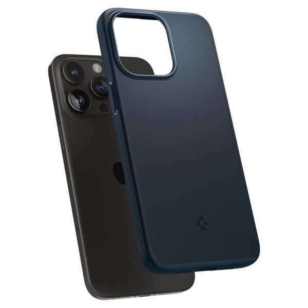 Aizsardzības korpuss iPhone 15 pro plānām flotes zilu zilā krāsā