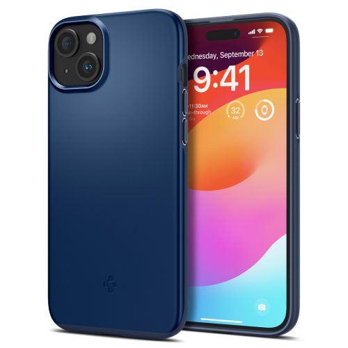 Aizsardzības korpuss iPhone 15 Plus plānai fit Blue