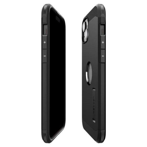1022706-9-etui-tough-armor-magsafe-na-iphone-15-plus-czarne-spigen-hurtownia-sklep Grūts bruņu magsafe korpuss iPhone 15 Plus Black