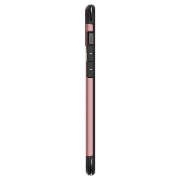 Grūts bruņu magsafe korpuss ar iPhone 15 rozā bāzi