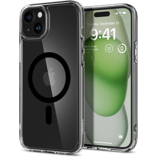 Ultra hibrīda mag no Magsafe līdz iPhone 15 Plus Black