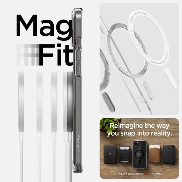 Ultra hibrīda mag no Magsafe līdz iPhone 15 Plus Black