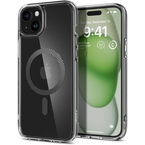 Ultra hibrīda mag no magsafe līdz iPhone 15 pelēkā krāsā