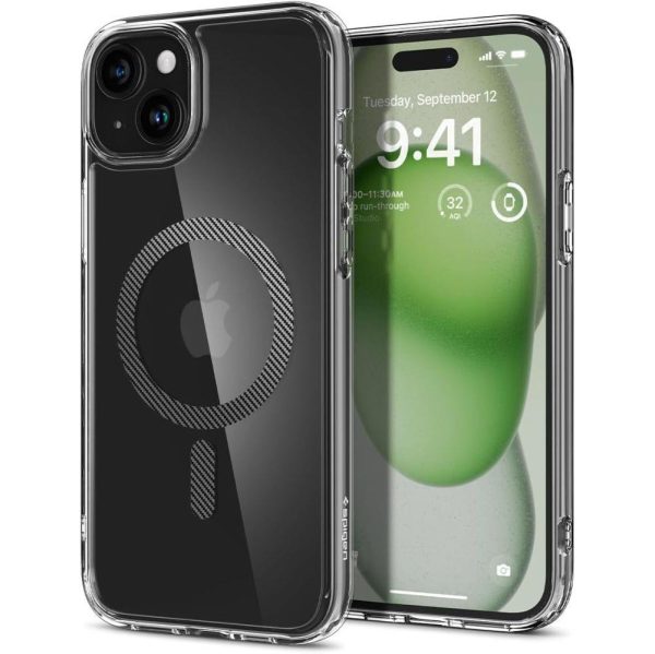 Ultra hibrīda mag no magsafe līdz iPhone 15 pelēkā krāsā