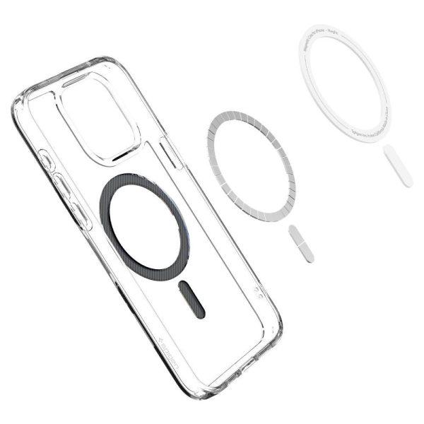 Ultra hibrīda mag no Magsafe līdz iPhone 15 Pro Max Grey