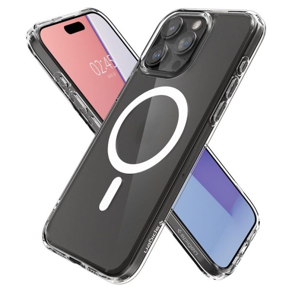 Ultra hibrīda mag no Magsafe līdz iPhone 15 Pro caurspīdīgam