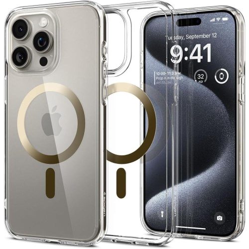 Ultra hibrīda mag no Magsafe līdz iPhone 15 Pro Gold