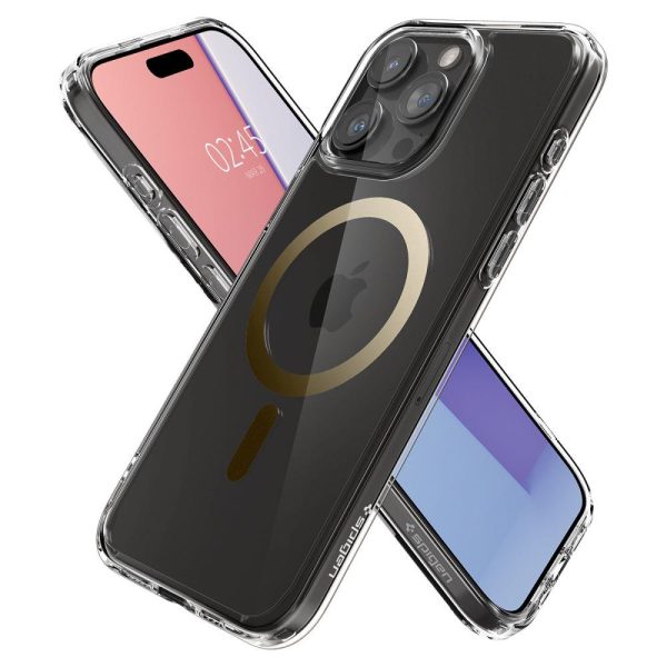 Ultra hibrīda mag no Magsafe līdz iPhone 15 Pro Gold