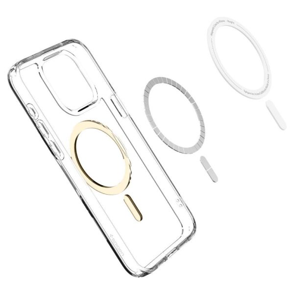 Ultra hibrīda mag no Magsafe līdz iPhone 15 Pro Max Gold