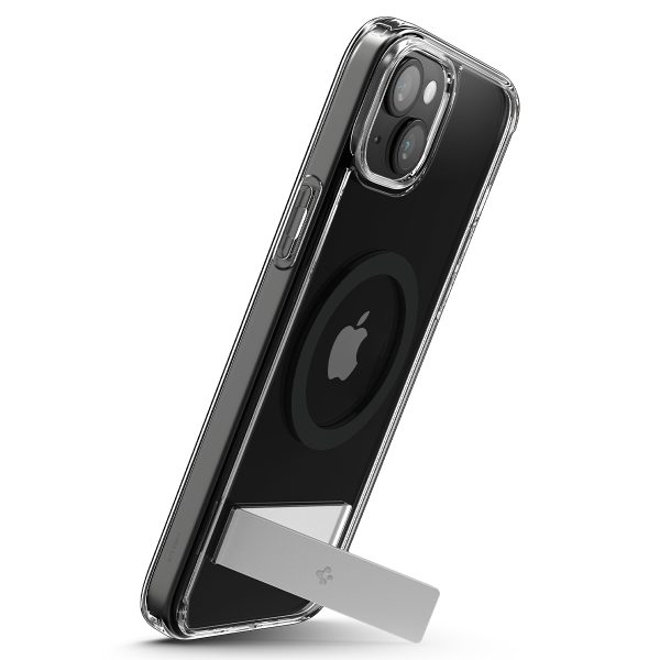 Ultra Hybrid S MagSafe korpuss ar iPhone 15 melno stendu