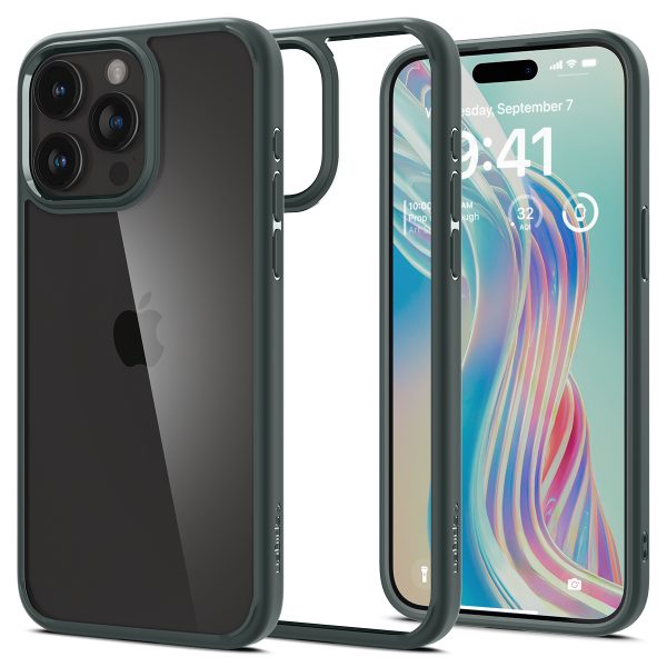 Ultra hibrīda korpuss iPhone 15 Pro Max Dark Green