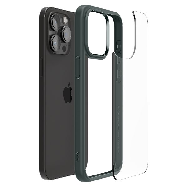 Ultra hibrīda korpuss iPhone 15 Pro Max Dark Green