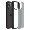 Ultra hibrīda korpuss iPhone 15 Pro Max caurspīdīgam un melnam