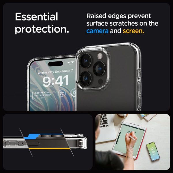 Ultra hibrīda korpuss iPhone 15 Pro Max caurspīdīgam