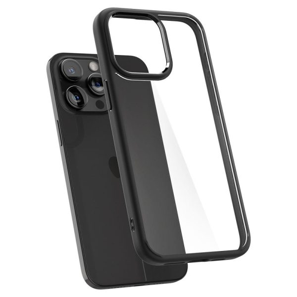 Ultra hibrīda korpuss iPhone 15 Pro Black Mat