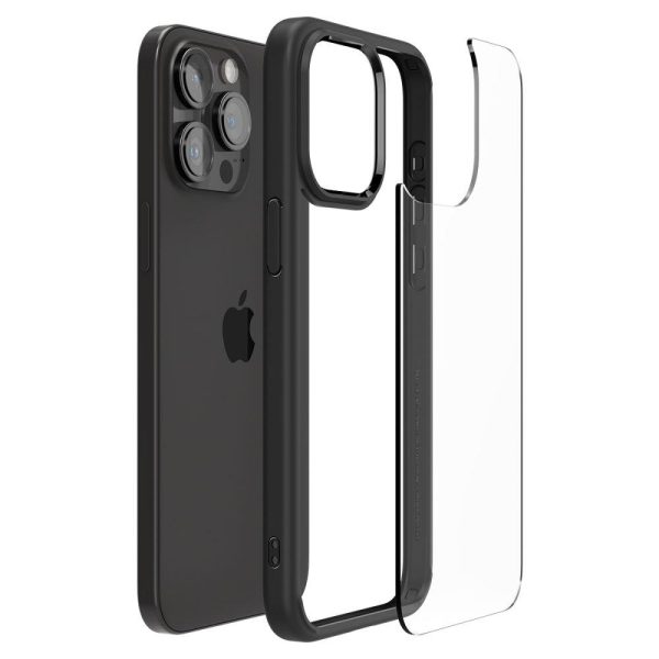 Ultra hibrīda korpuss iPhone 15 Pro Black Mat