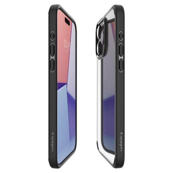 Ultra hibrīda korpuss iPhone 15 Pro Black Mat