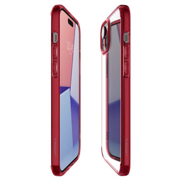 Ultra hibrīda korpuss iPhone 15 Plus Red