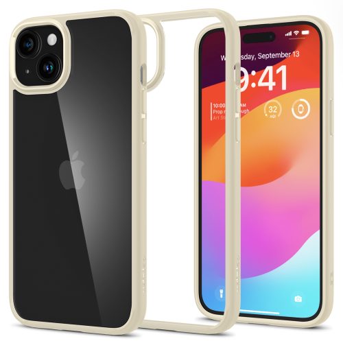 Ultra hibrīda korpuss iPhone 15 Plus smilškrāsai