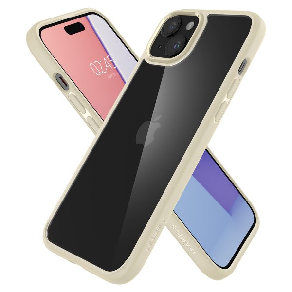 Ultra hibrīda korpuss iPhone 15 Plus smilškrāsai