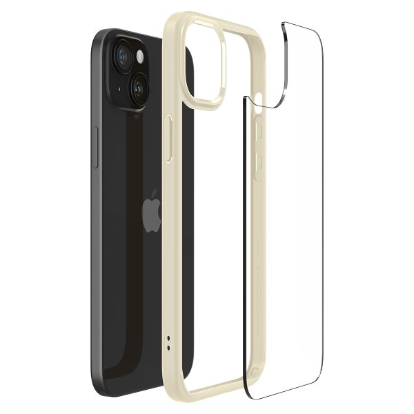 Ultra hibrīda korpuss iPhone 15 Plus smilškrāsai