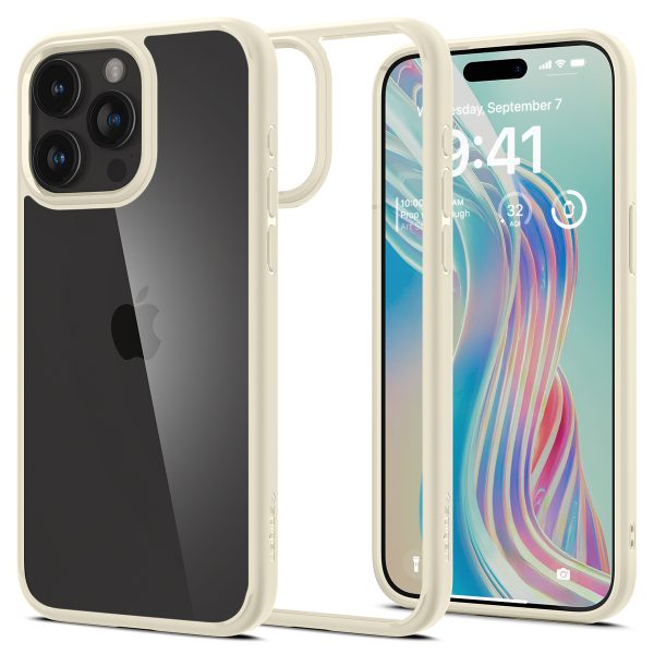 Ultra hibrīda korpuss iPhone 15 Pro Max Beige